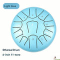 6-Inch 11-Tone Steel Tongue Drum | Portable Healing Handpan for Meditation & Sound Therapy