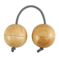 Portable Wooden Asalato Rhythm Sand Ball | Natural Solid Wood Percussion for Music Practice & Stress Relief